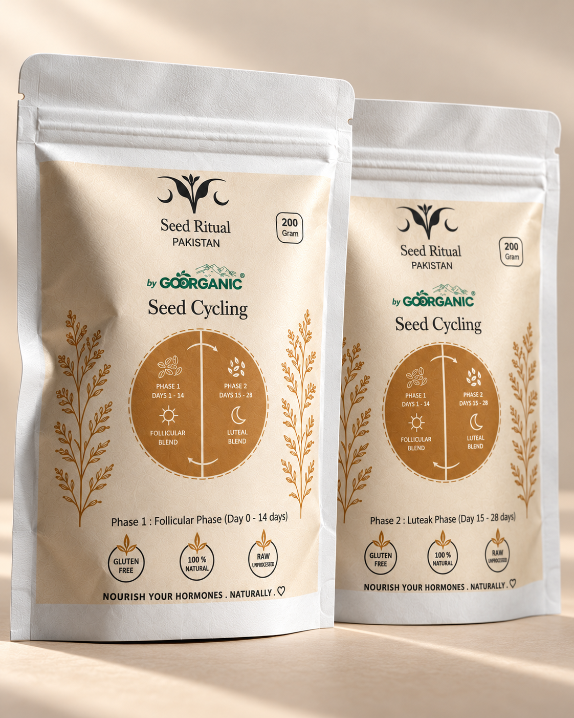 Complete Seed Cycling Bundle - Phase 1 & Phase 2